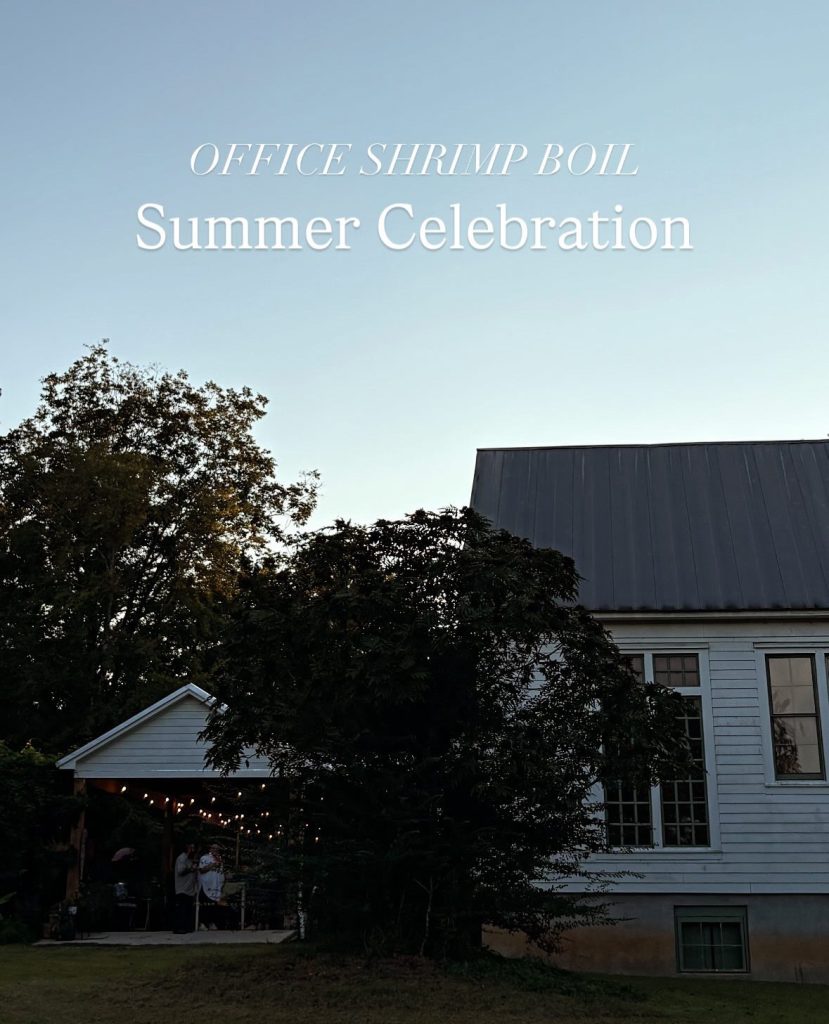 Office Shrimp Boil Summer Celebration